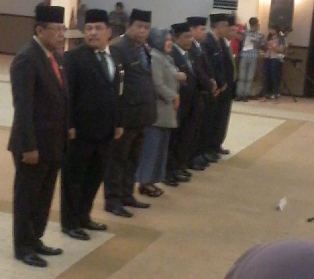 Delapan Pejabat Eselon II Pemprov Riau Dilantik, Menantu Gubernur Jadi Kadisdik