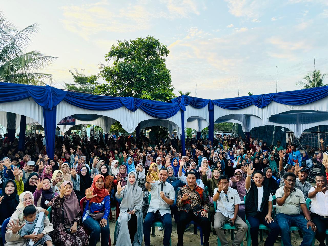 Warga Kampar Pekanbaru Nyatakan Dukungan untuk Agung Nugroho dan Markarius Anwar