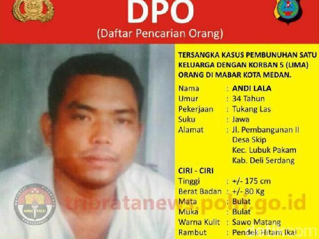 Kejamnya Andi Lala, Dalang Pembunuhan Satu Keluarga di Medan