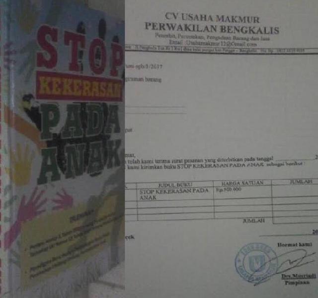 Masyarakat Dukung Polres Bengkalis Selidiki Penjualan 'Buku Siluman'