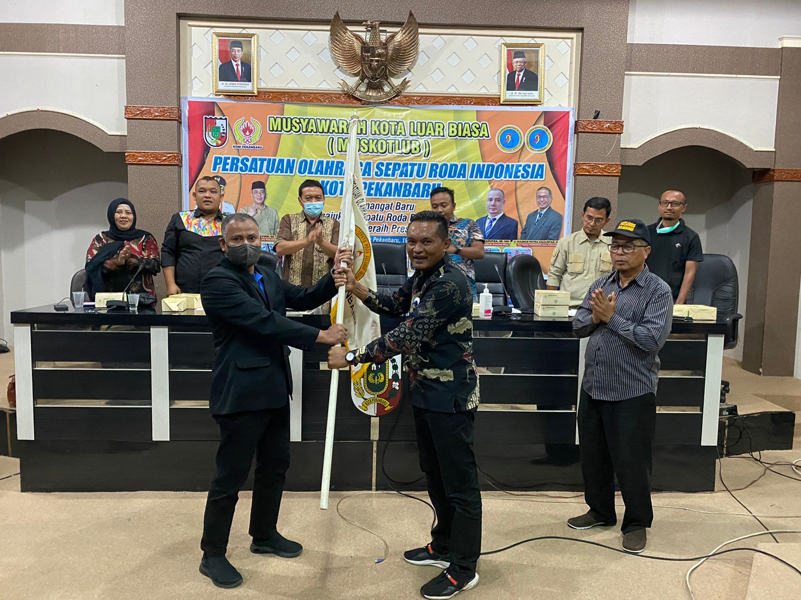 Terpilih Aklamasi Dalam Muskotlub, Zulfikri Pimpin Sepatu Roda Pekanbaru 