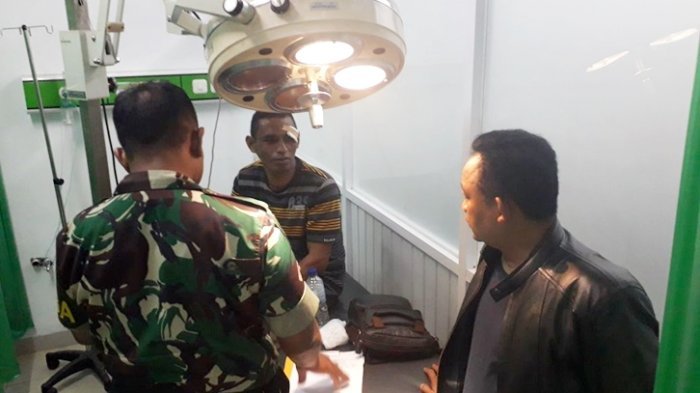 Seorang Anggota TNI Babak Belur Dianiaya Belasan Orang