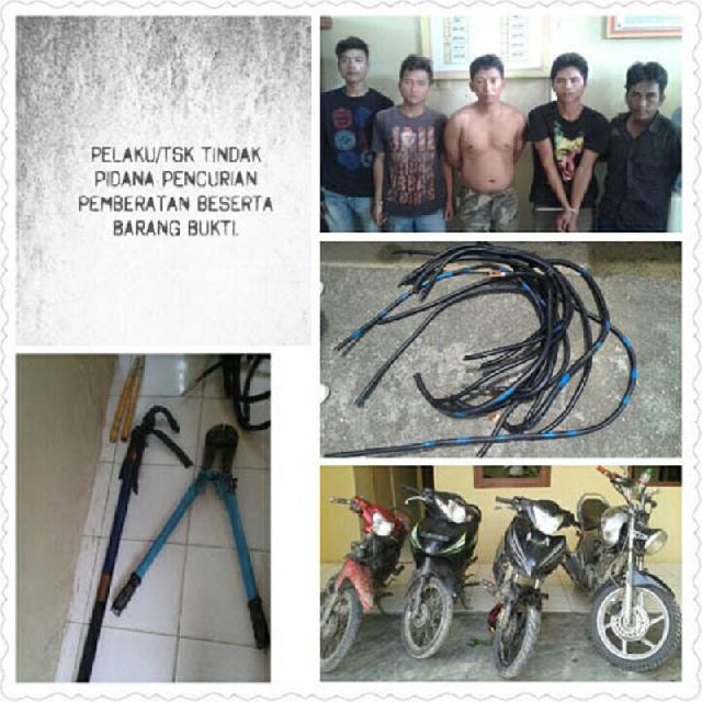 Polisi Tertidur, Lima Tahanan Polsek di Riau Kabur