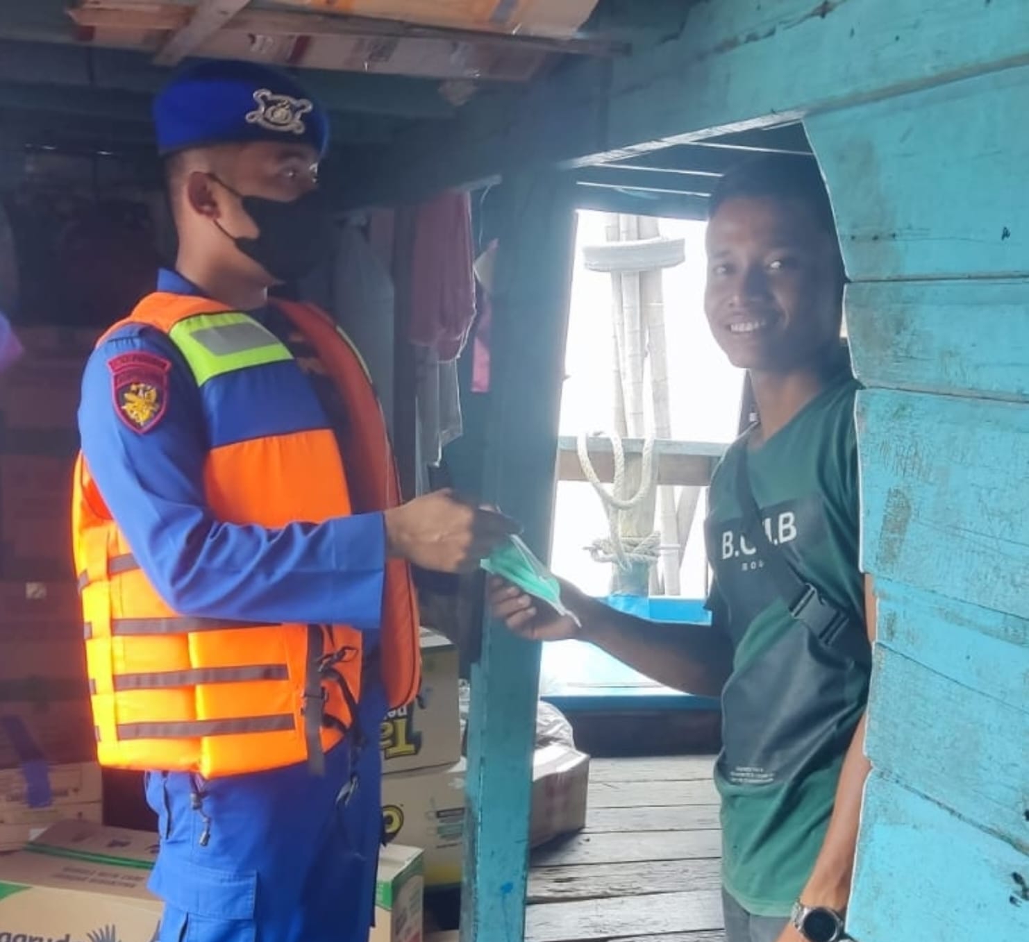 Polairud Polres Bengkalis Lakukan Patroli Perairan