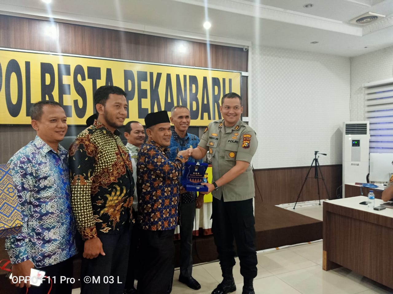 Jalin Sinergi, Komisi I DPRD Pekanbaru Silaturahmi ke Kapolresta