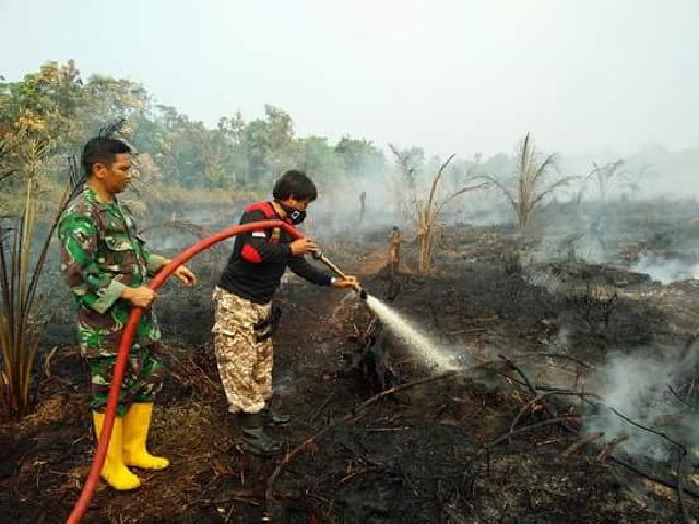 Kabid Damkar Mengaku Senang Terbantu Hujan