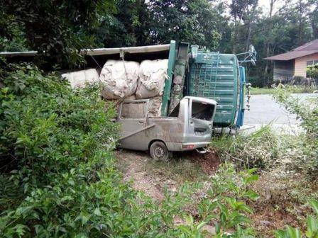 Astafirullah, Empat Orang Meninggal Dunia dalam Laka Maut di Kampar