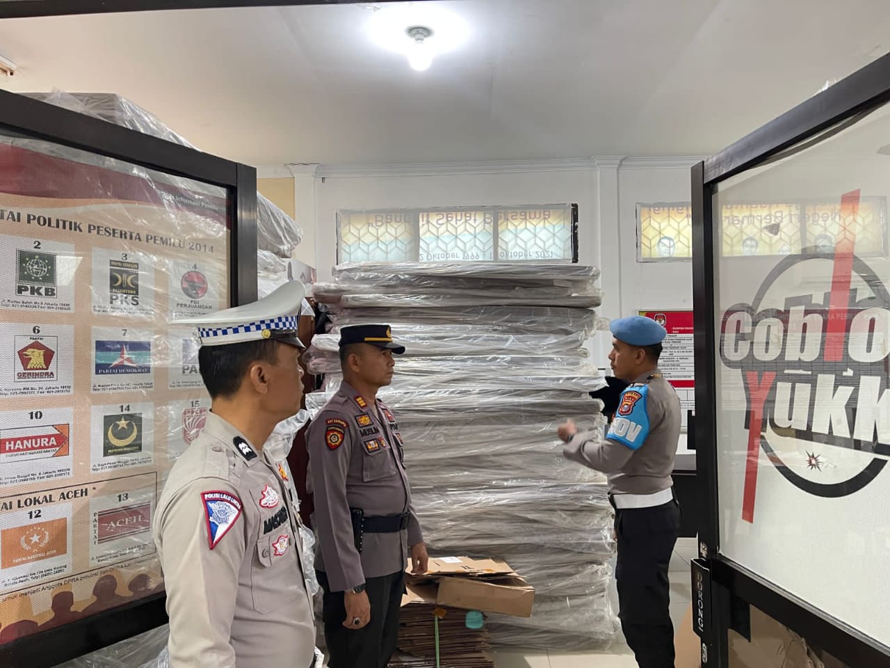 Polres Kuansing Tingkatkan Pengamanan KPUD dalam Operasi Mantap Praja Lancang Kuning 2024