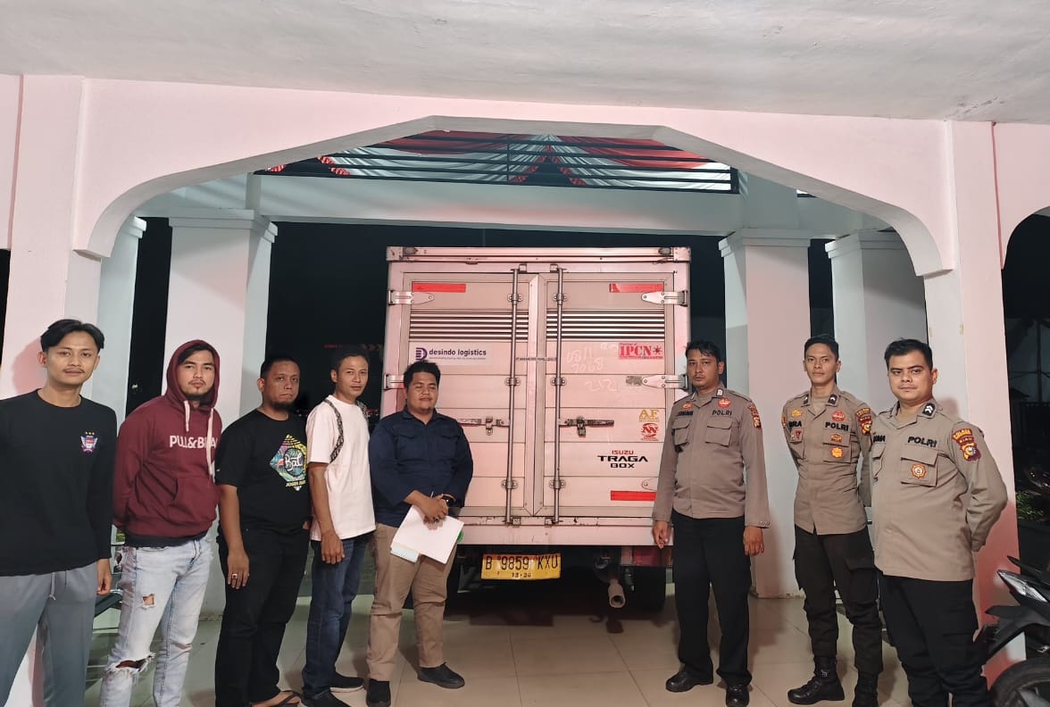 Polres Kuansing Amankan Penerimaan Logistik Pemilu untuk Pilkada Serentak 2024