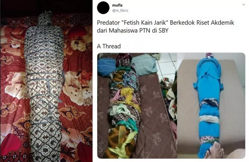 Lagi Heboh Kasus Fetish Kain Jarik, Ini Gejala Orang Mengalami Fetishistic Disorder