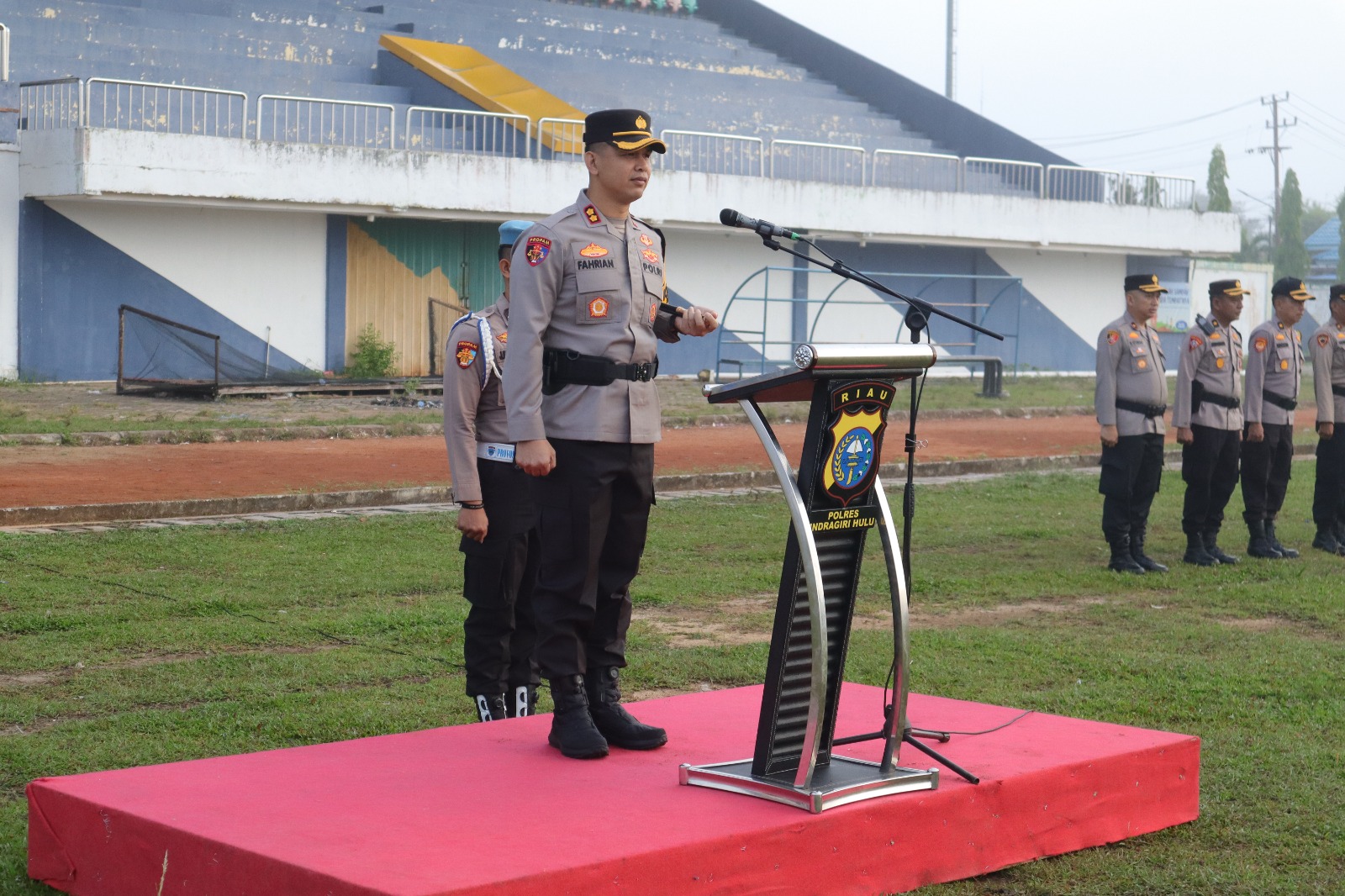 Kapolres Inhu Ingatkan Jangan Ada Pelanggaran Selama Pilkada