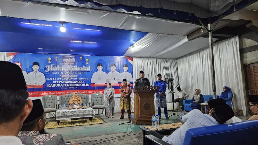 Terpilih jadi Anggota DPRD Provinsi Riau, Nur Azmi Hasyim Gelar Halal Bi Halal dan Syukuran