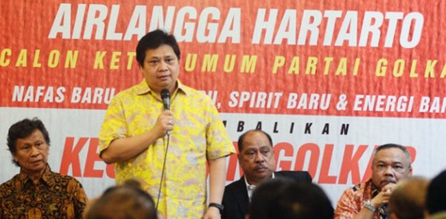 Airlangga: Penunjukan Plt Gubernur Dari Polri Kewenangan Mendagri