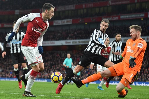 Menang 1-0 atas Newcastle, Arsenal Raih Poin Penuh di Laga Kandang