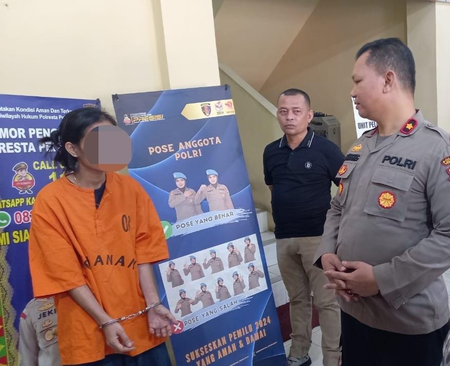 Ibu Hamil 2 Bulan di Pekanbaru Ditangkap Polisi karena Mencuri