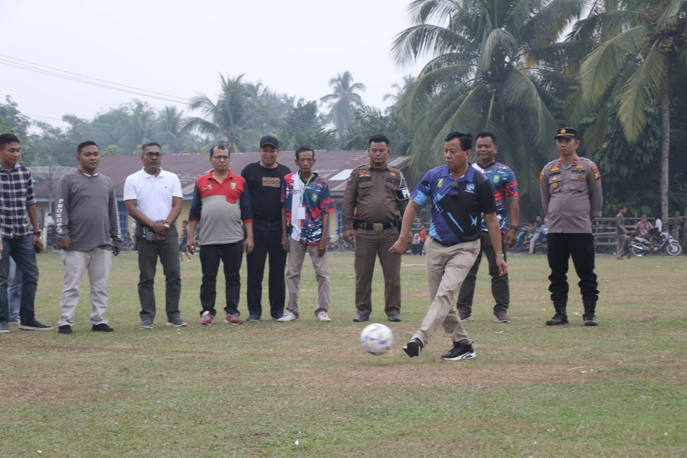 Turnamen Sepak Bola di Simandolak Diharapkan Bisa Gali dan Bina Talenta Muda