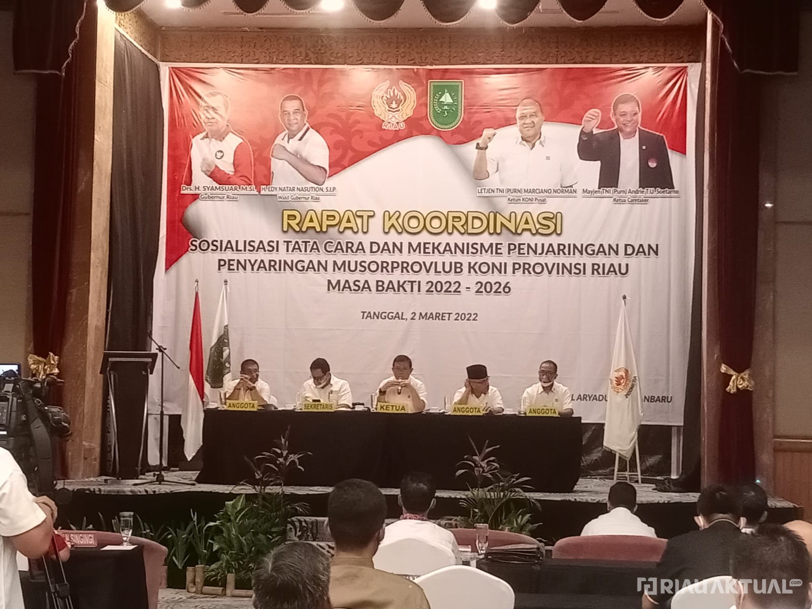 Usai Gelar Rakor, Ini Sejumlah Syarat Calon Ketua Umum KONI Riau