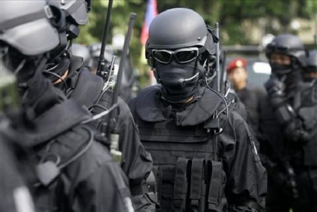 Pasukan anti teror Amankan PON Riau