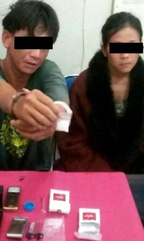 Sepasang Muda Mudi Digerebek Ketika Hendak Konsumsi Sabu