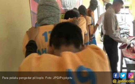Rasain! Gerombolan Pengedar Pil Koplo di Kalangan Pelajar Diciduk