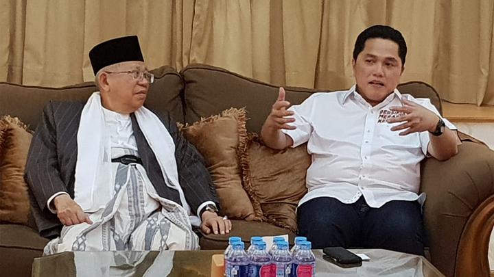 Diketuai Erick Thohir, Ini Susunan Lengkap Timses Jokowi-Ma'ruf
