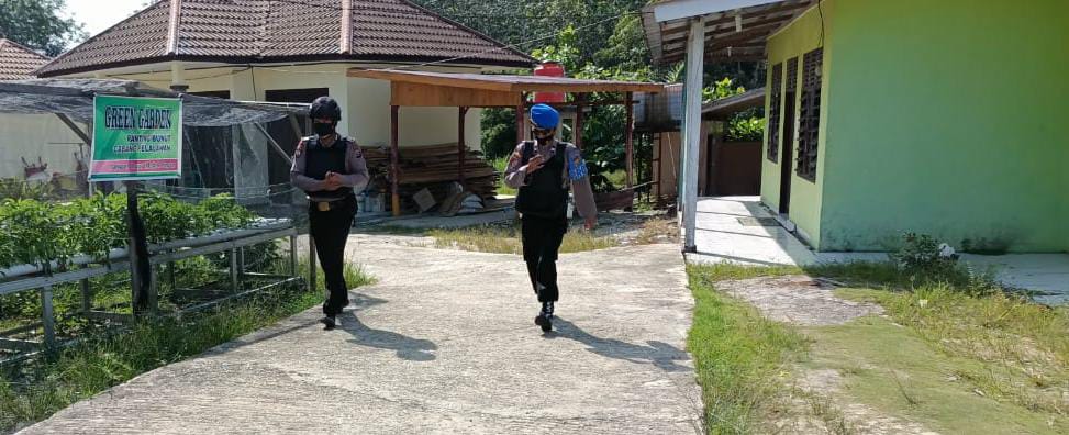 Polsek Bunut Siagakan Untuk Pengamanan Mako