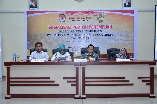Upaya sosialisasi masif, KPU Pekanbaru gandeng aktivis sosial media