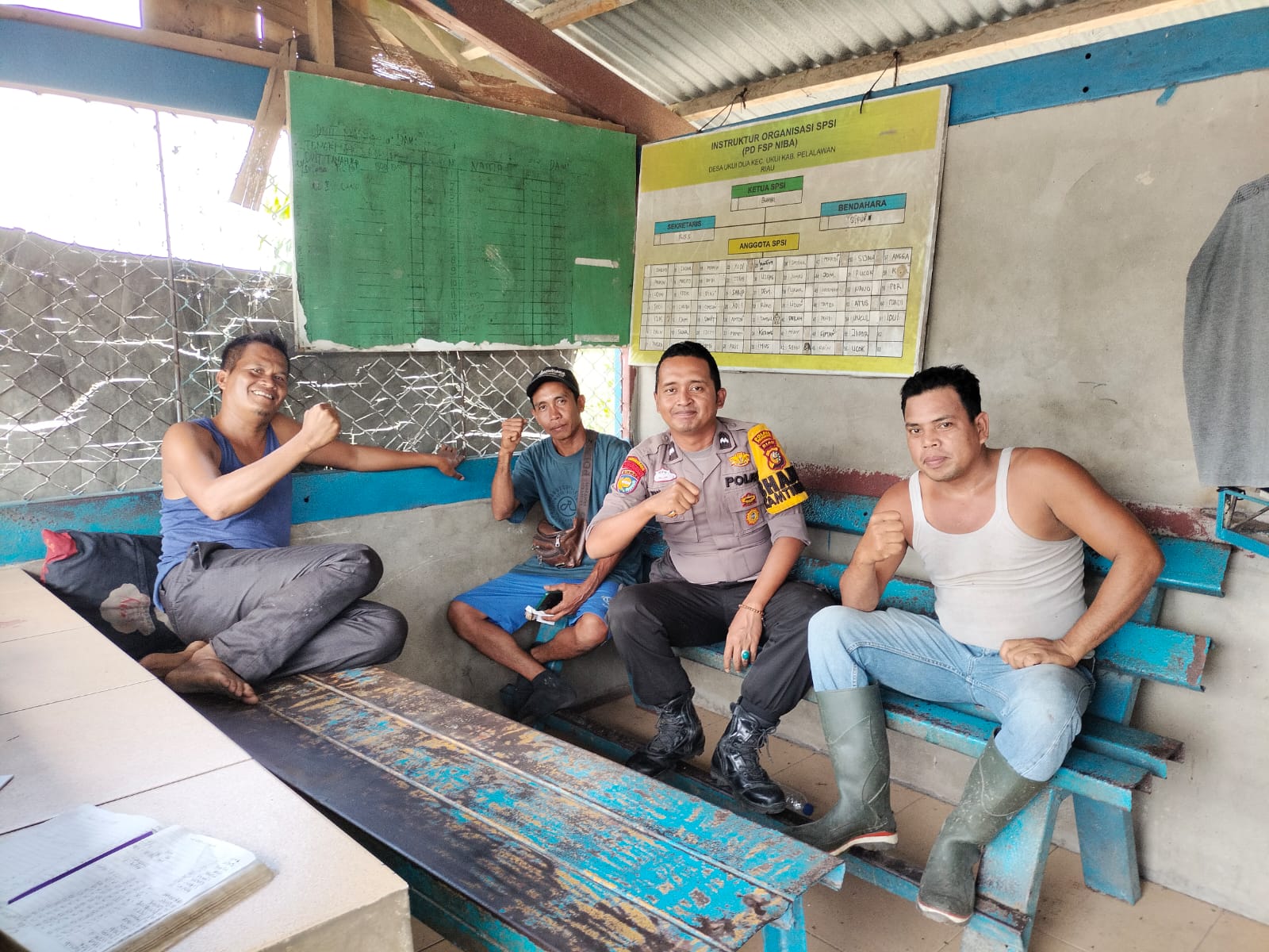 Polsek Ukui Sukses Gelar Cooling System Pasca Pilkada