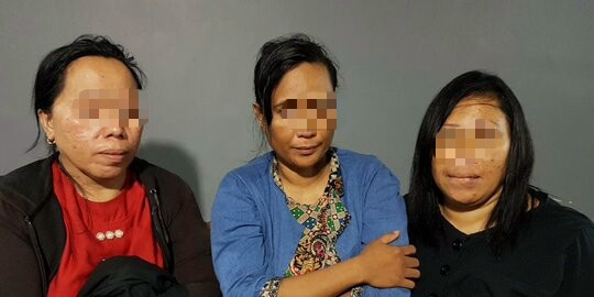 Dua Bulan Gasak Lima Rumah, Tiga Ibu Rumah Tangga di Makassar Diringkus