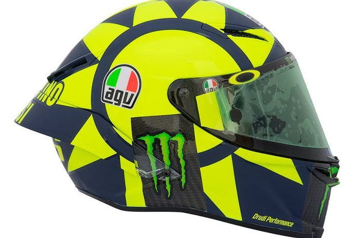 Helm Valentino Rossi Bikin Geger Ilmuan