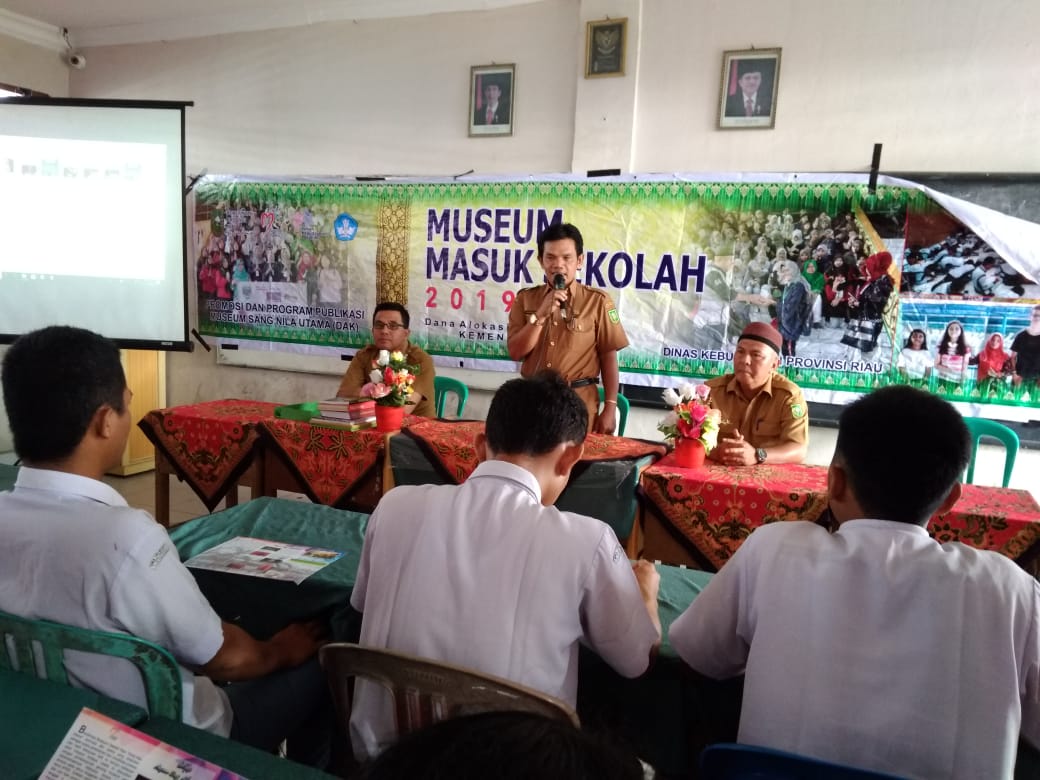 Kepsek SMA Tri Bhakti Pekanbaru Berharap Kegiatan Museum Masuk Sekolah Terus Berlanjut Kedepannya
