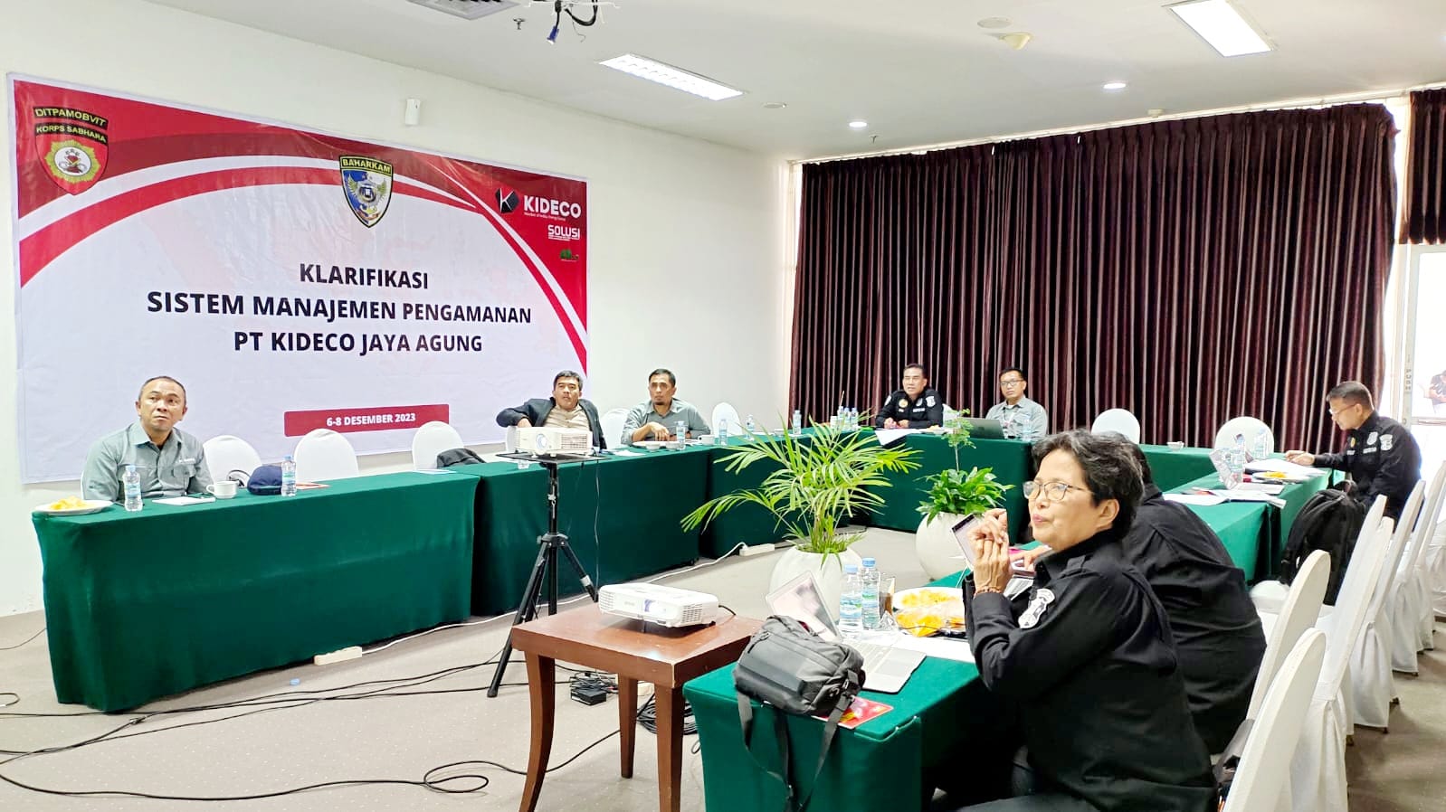 Baharkam Polri Audit Sistem Manajemen Pengamanan di PT. Kideco Jaya Agung