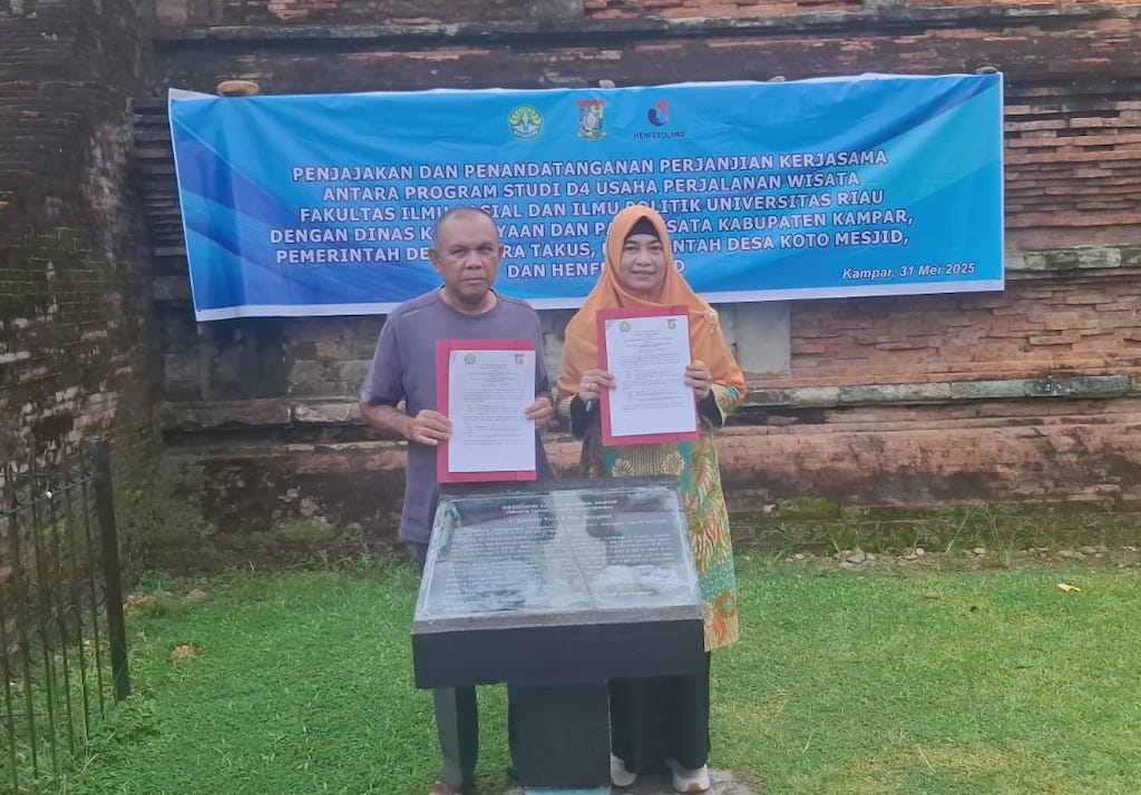 Mahasiswa UPW Universitas Riau Lakukan Fieldtrip ke XIII Koto Kampar, Jalin Kerja Sama dengan Dinas Pariwisata