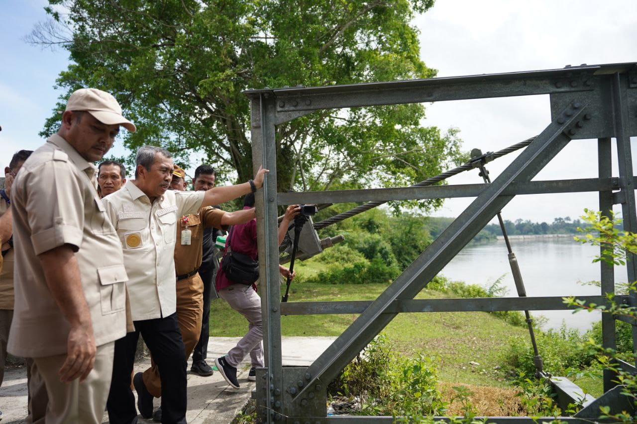 Tahun Ini, Pemprov Riau Bangun Empat Jembatan Gantung di Kampar