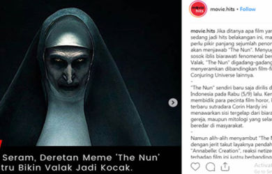 Bikin Kecewa Penikmat Film Horor, “The Nun” Banjir Kritikan