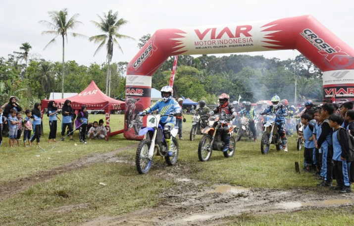 Pj Bupati Inhil Lepas Peserta Trabas 86 Trail Adventure
