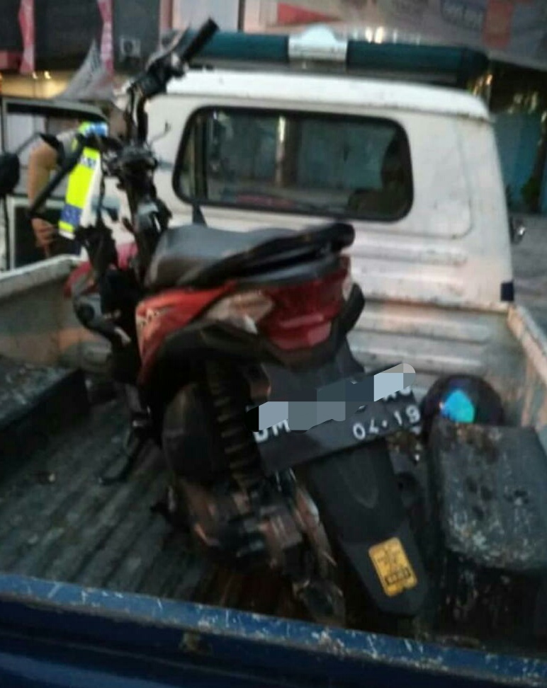 Satgas Go-Jek Pekanbaru Tewas Terlindas Truk 