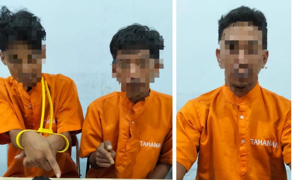 Polsek Kampar Tangkap 3 Pengedar Sabu di Dua Lokasi, Total 38 Gram Diamankan