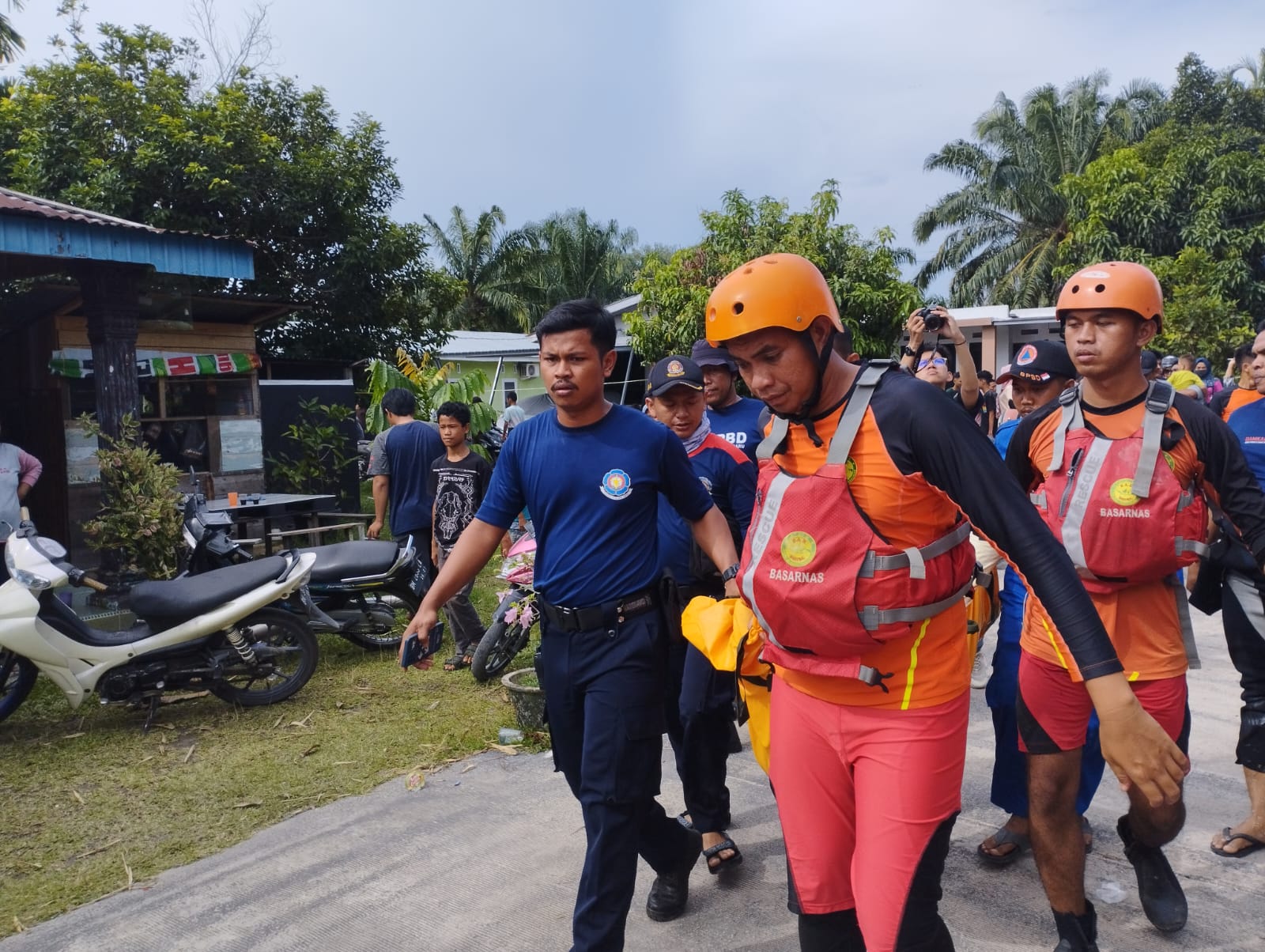 Pencarian Berakhir, Bocah Kedua Tenggelam di Sungai Siak Ditemukan