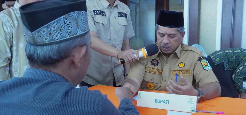 Bupati Alfedri Minta UPZ Setiap Kecamatan Tingkatkan Pemahaman Masyarakat Terkait Pentingnya Berzakat