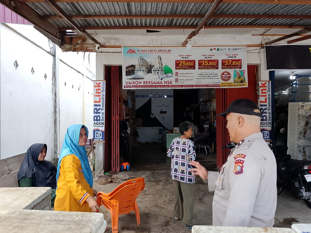 Polsek Rupat Jaga Kamtibmas Lewat Patroli dan Edukasi Jelang Pilkada 2024