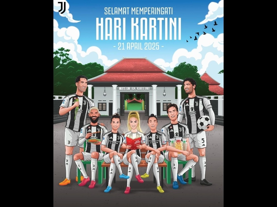 Ucapan Hari Kartini 2025 dari Juventus Tuai Pujian Netizen Indonesia