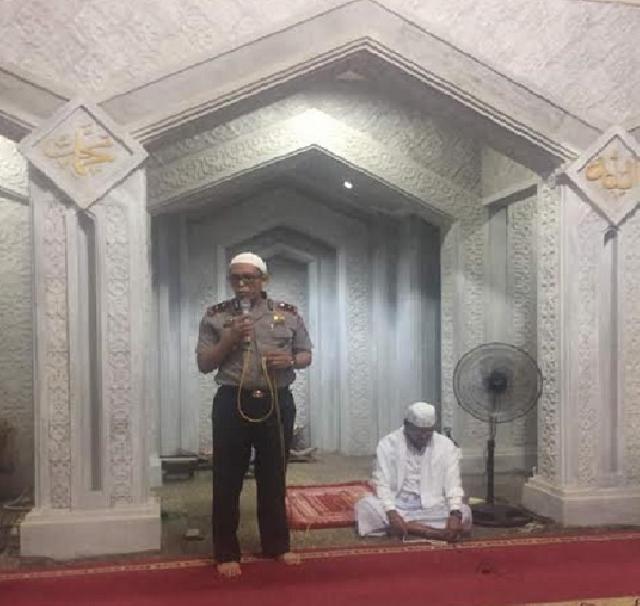 Waka Polres Inhu Pimpin Langsung Kegiatan Subuh Keliling