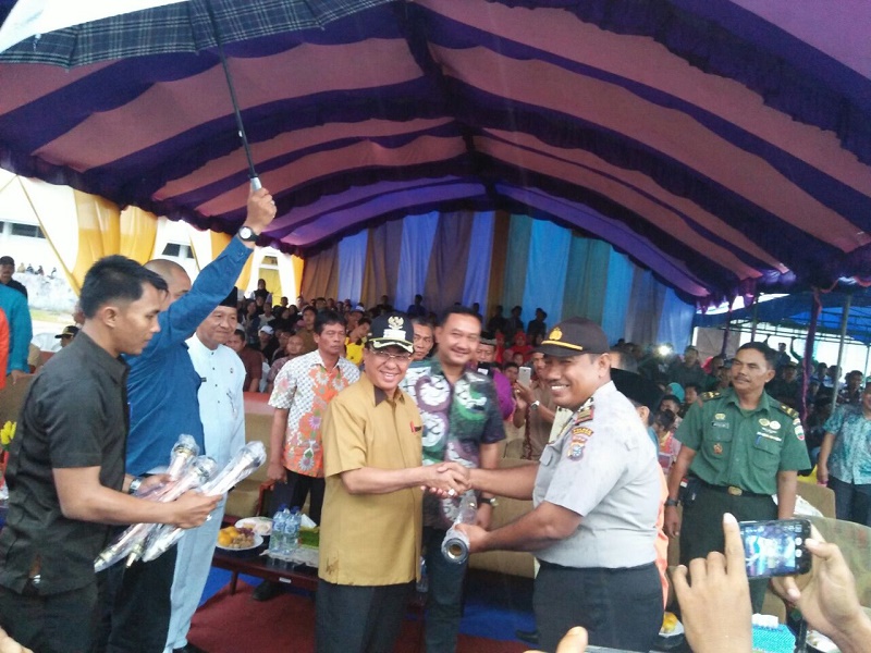 Bupati Inhil Imbau Perusahaan Maupun Masyarakat Untuk Tidak Membakar Lahan