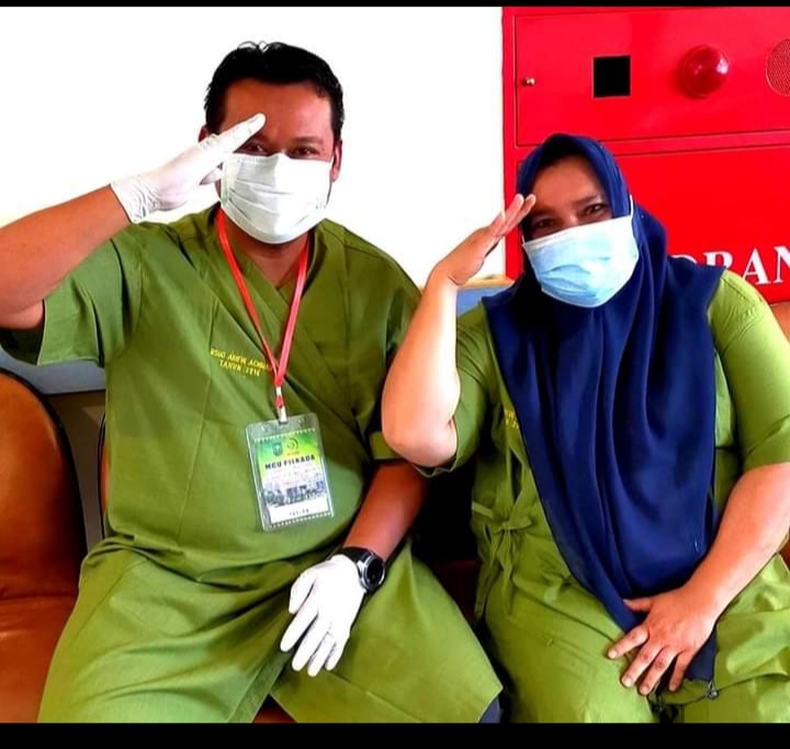 Kasmarni-Bagus Jalani Pemeriksaan Kesehatan di RSUD Arifin Achmad Pekanbaru, Kasmarni: Doakan Kami Sehat