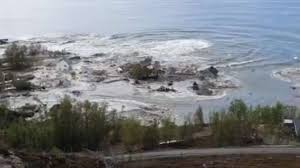 Merinding, Hanya 3 Menit Kampung Ini Hilang Ditelan Lautan