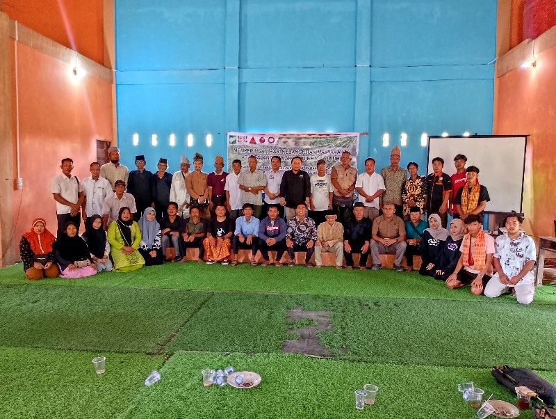 AMAN Fasilitasi Peringatan Hari Kebangkitan Masyarakat Adat Talang Mamak