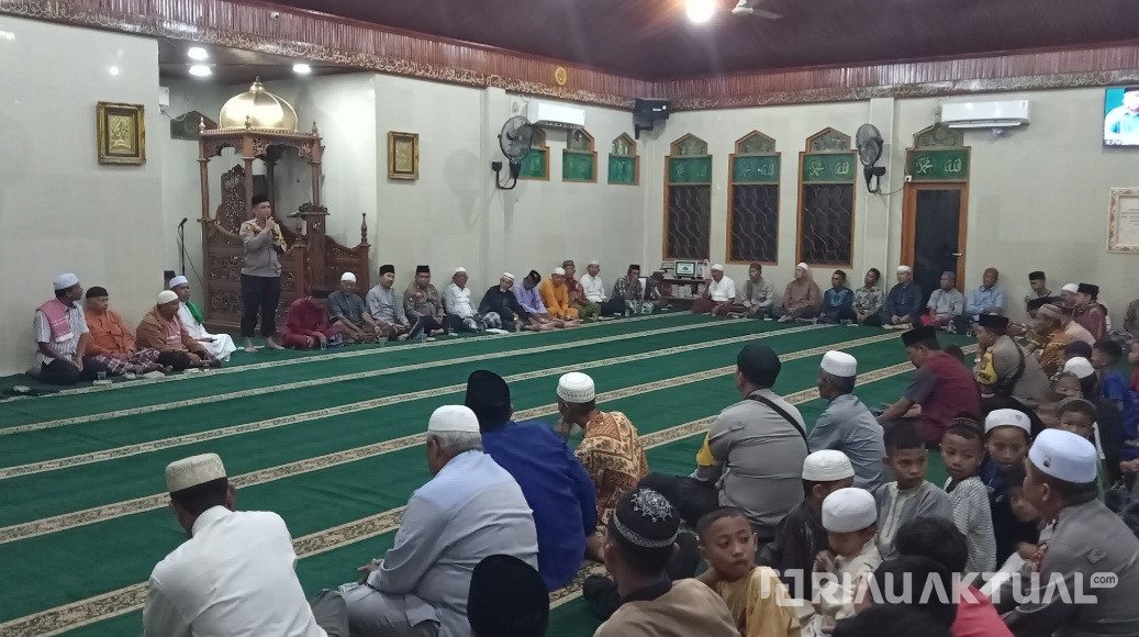 Kompol Syahrizal Ajak Warga Dumai Barat Jaga Kamtibmas Jelang Pemilu