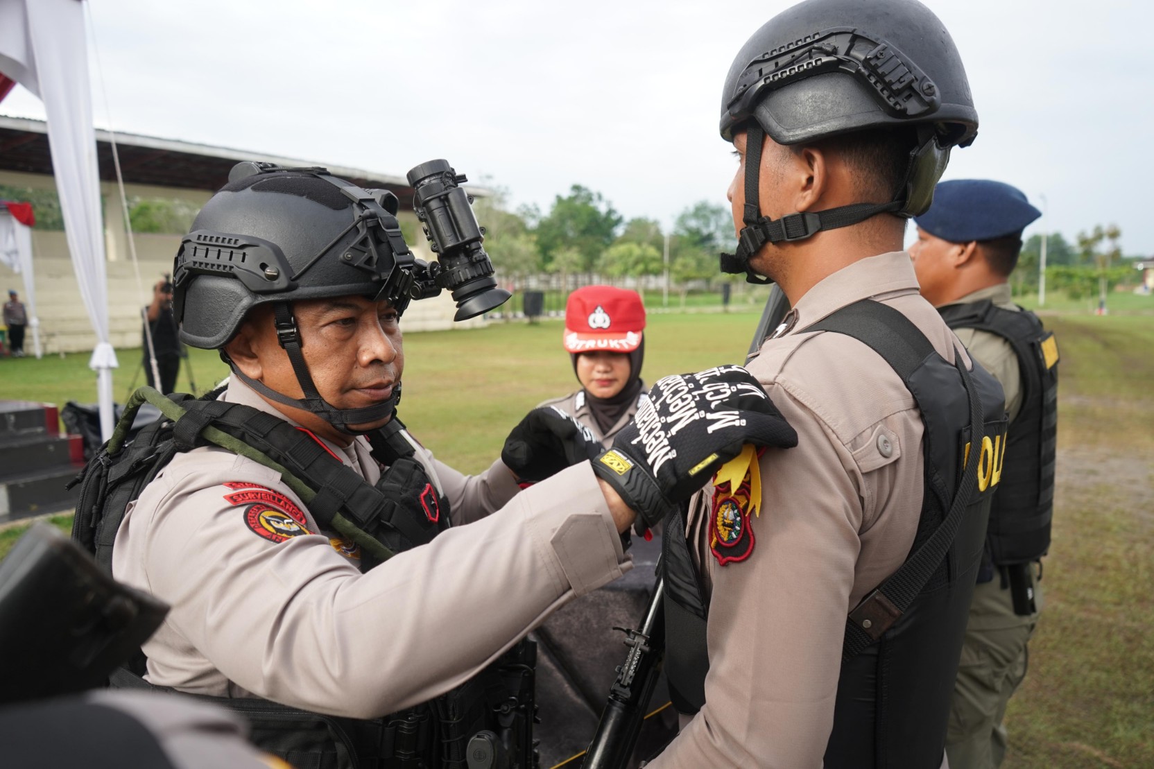 Penutupan Pelatihan Tim RAGA, Wakapolda Riau Tegaskan Komitmen Berantas Anarkisme