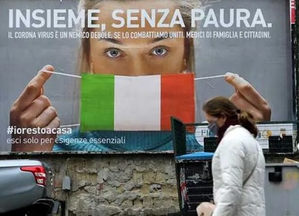 Kejamnya Virus Corona di Italia, Korban Meninggal Sudah Mendekati 5.500